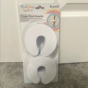 White Finger Pinch Guards - 6 Pack